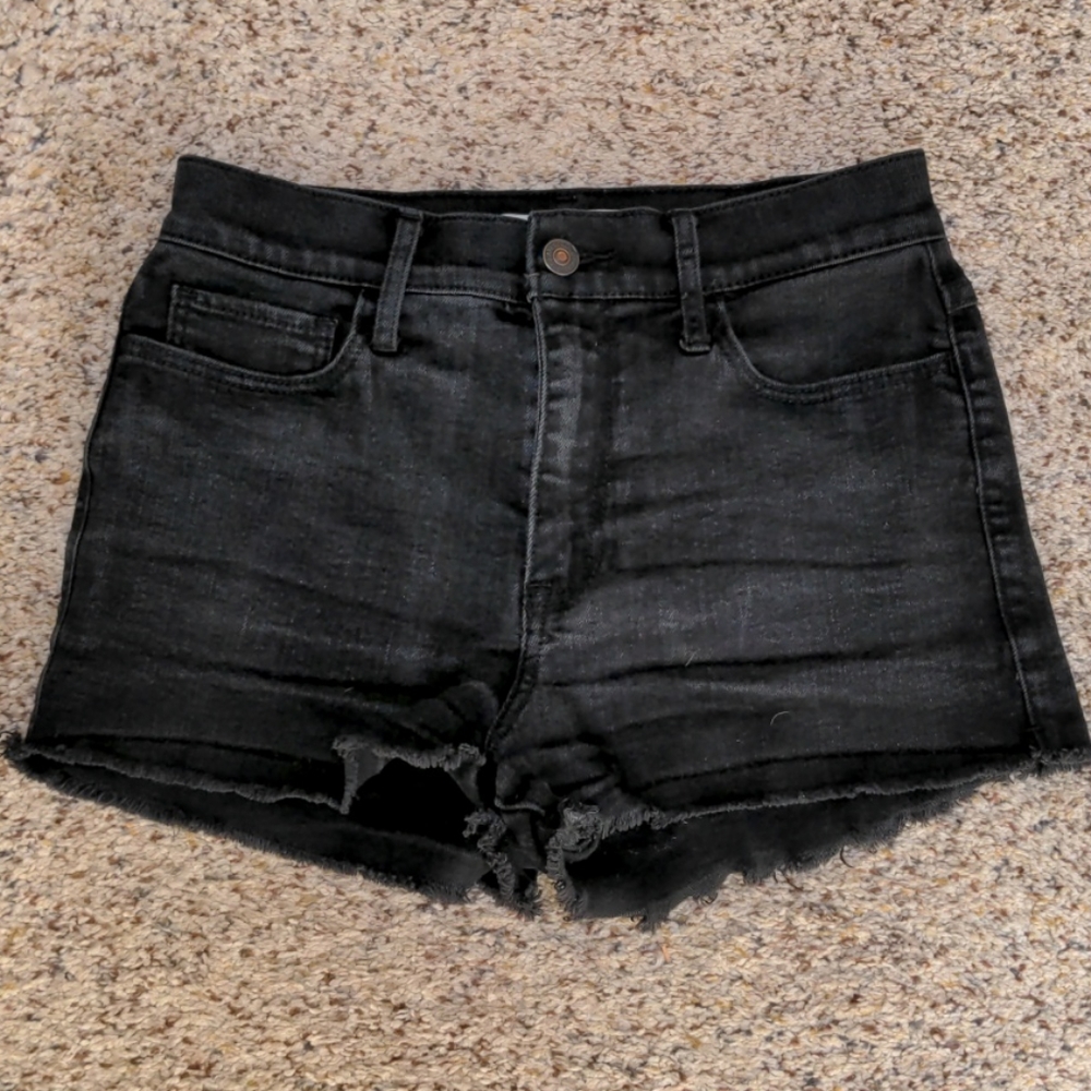 ABERCROMBIE & FITCH Black Shorts - Size 26